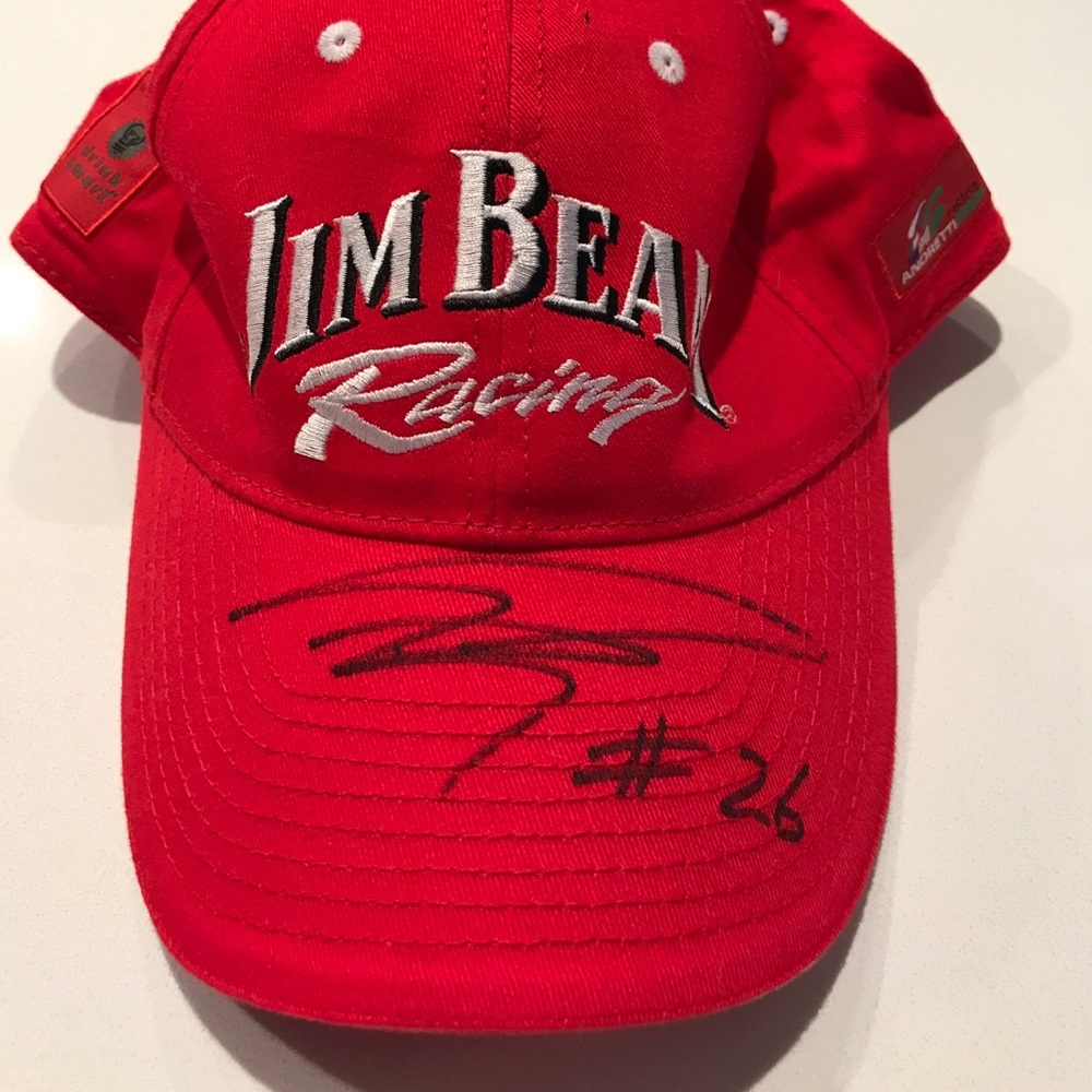 COPY - Dan Wheldon Indy Car autographed baseball …